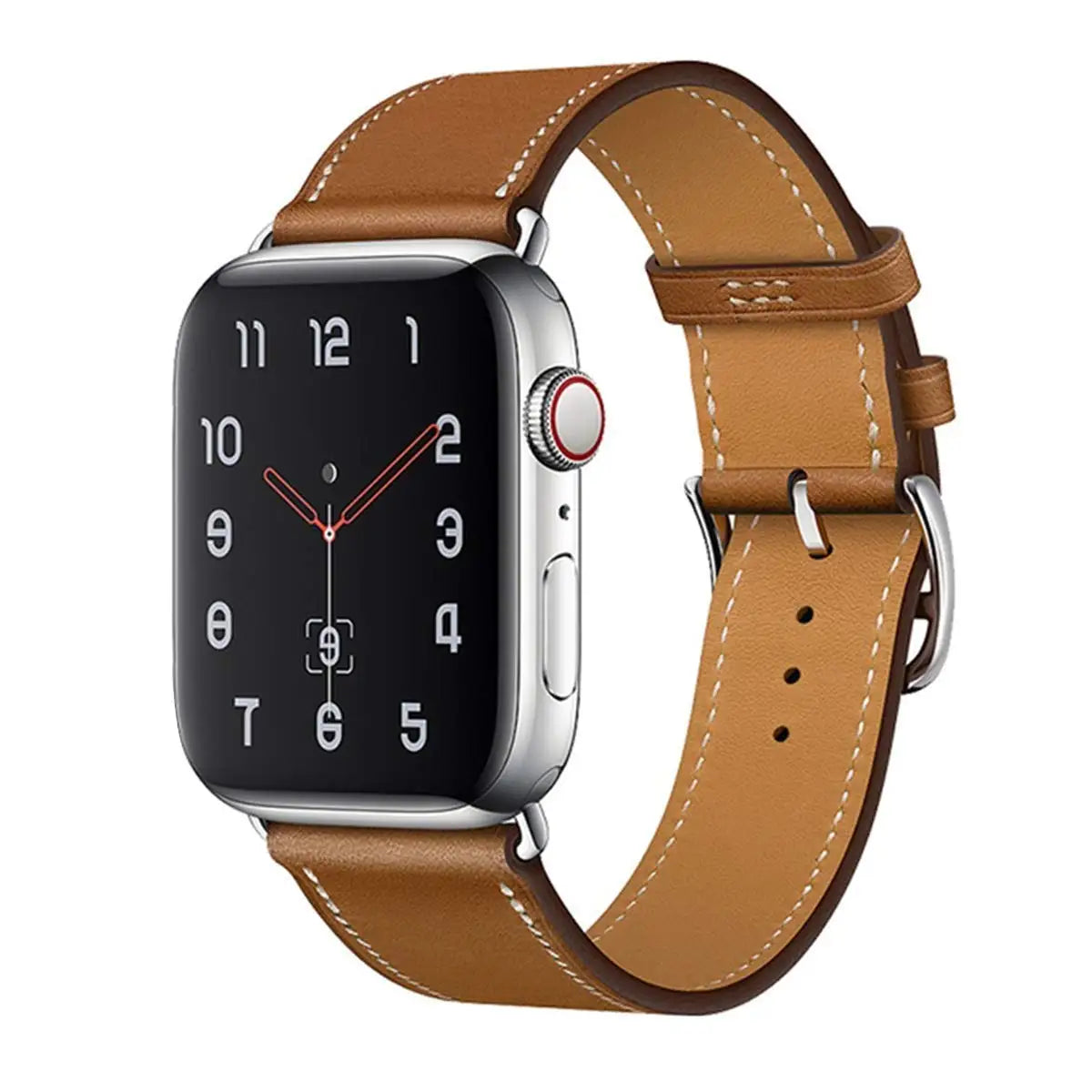 Leather watch band for Apple Watch 11 band 46mm 42mm 44mm 40mm 41mm 45mm 49mm 38mm band Apple Watch Series 10 Ultra3 9 8 7 6 5 SE 3
