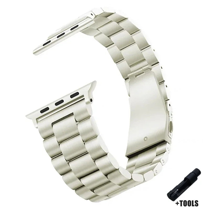 Stainless Steel band for Apple Watch band Ultra 2 49mm 46mm 45mm 41mm 44mm 42mm metal band Apple Watch Series 10 9 8 7 SE 6 5 4