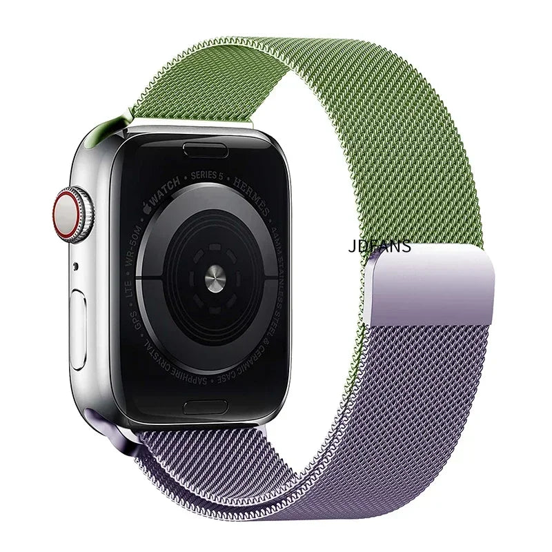 Milanese Loop for Apple Watch band 10 46mm 45mm 44mm 40mm 41mm 42mm 38mm 44mm band Ultra 2 49mm Apple Watch Series 9 8 7 6 SE 5 4 3