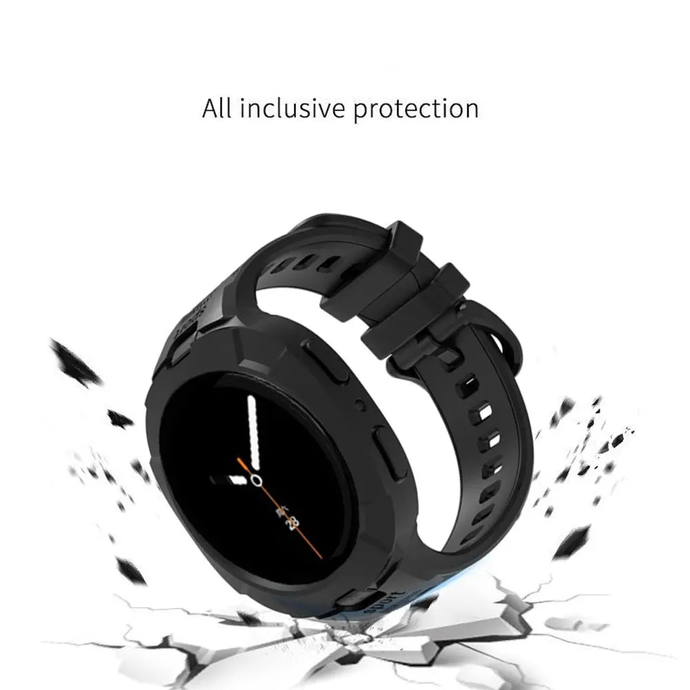 Samsung Watch 8 40mm 44mm TPU Strap Silicone Watchband For Samsung Galaxy Watch 8 Classic 46mm Sport Smartwatch Accessories