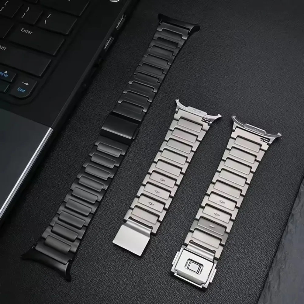 Stainless Steel Strap for Samsung Galaxy Watch 2025 Ultra 47mm Metal Comfortable Breathable Band for Galaxy Watch 8-7 Ultra 47mm