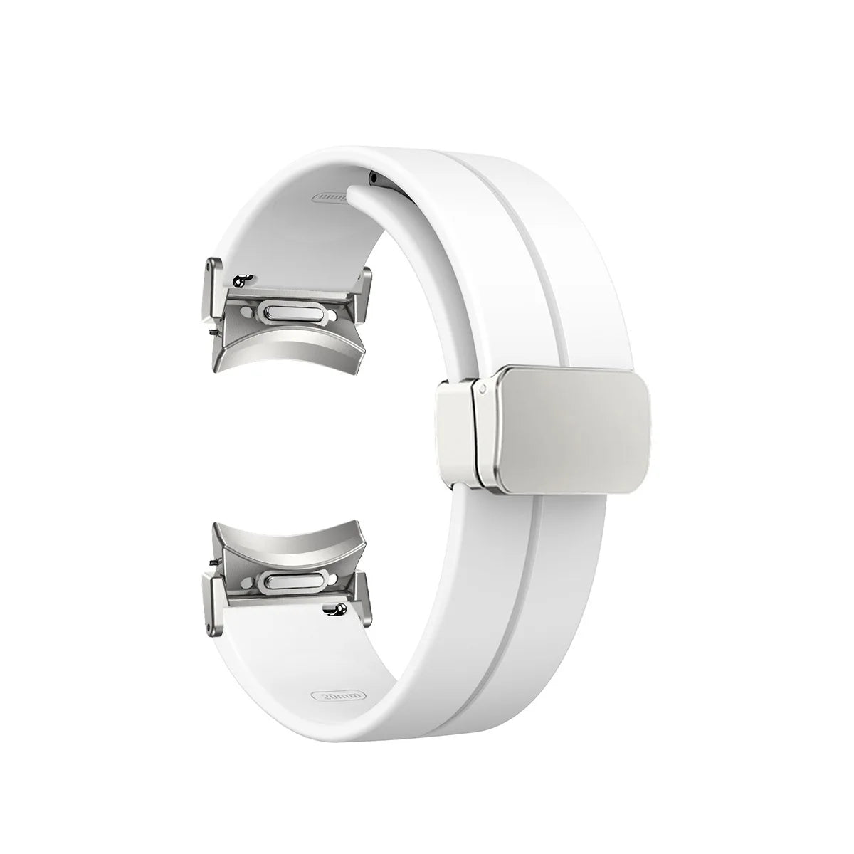 Magnetic Silicone Strap For Samsung Watch 7 6 5 4 40mm 44mm Sport Watchband For Galaxy Watch 5Pro 4 6Classic 47mm 43mm 42mm 46mm