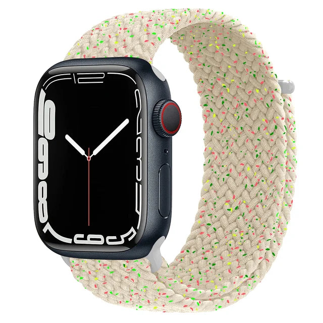 Band For Apple Watch band 44mm 40mm 45mm 41mm 42mm Ultra 49mm correa Braided Solo Loop band Apple Watch Series 7 3 5 SE 6 8