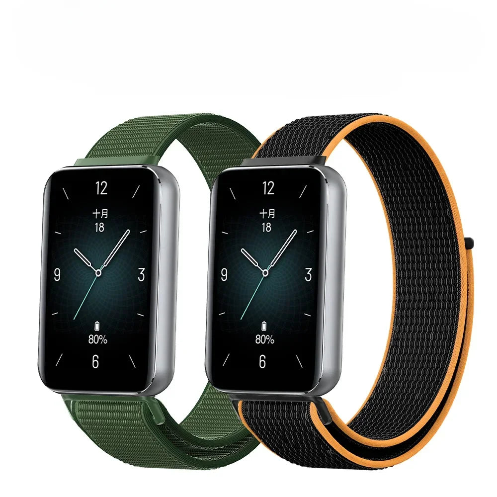 Watch Band for Honor Band 9 Nylon Woven Casual Fashion Watch Strap