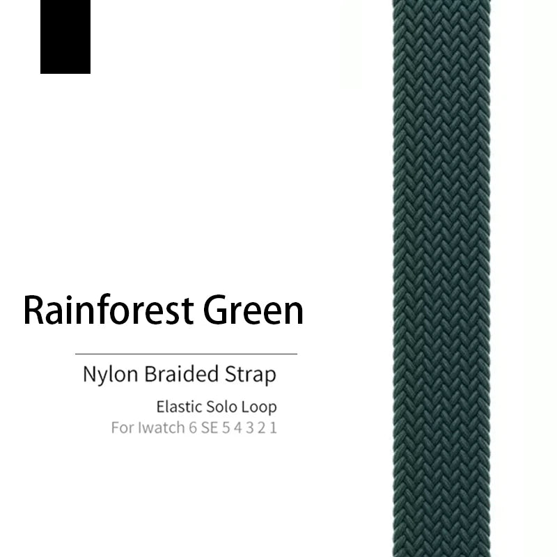 Elastic Solo Loop band For Apple Watch 44mm 40mm 45mm 41mm 46mm 42mm Ultra 49mm band for Apple Watch Series 10 9 8 7 SE 6 5 4 band