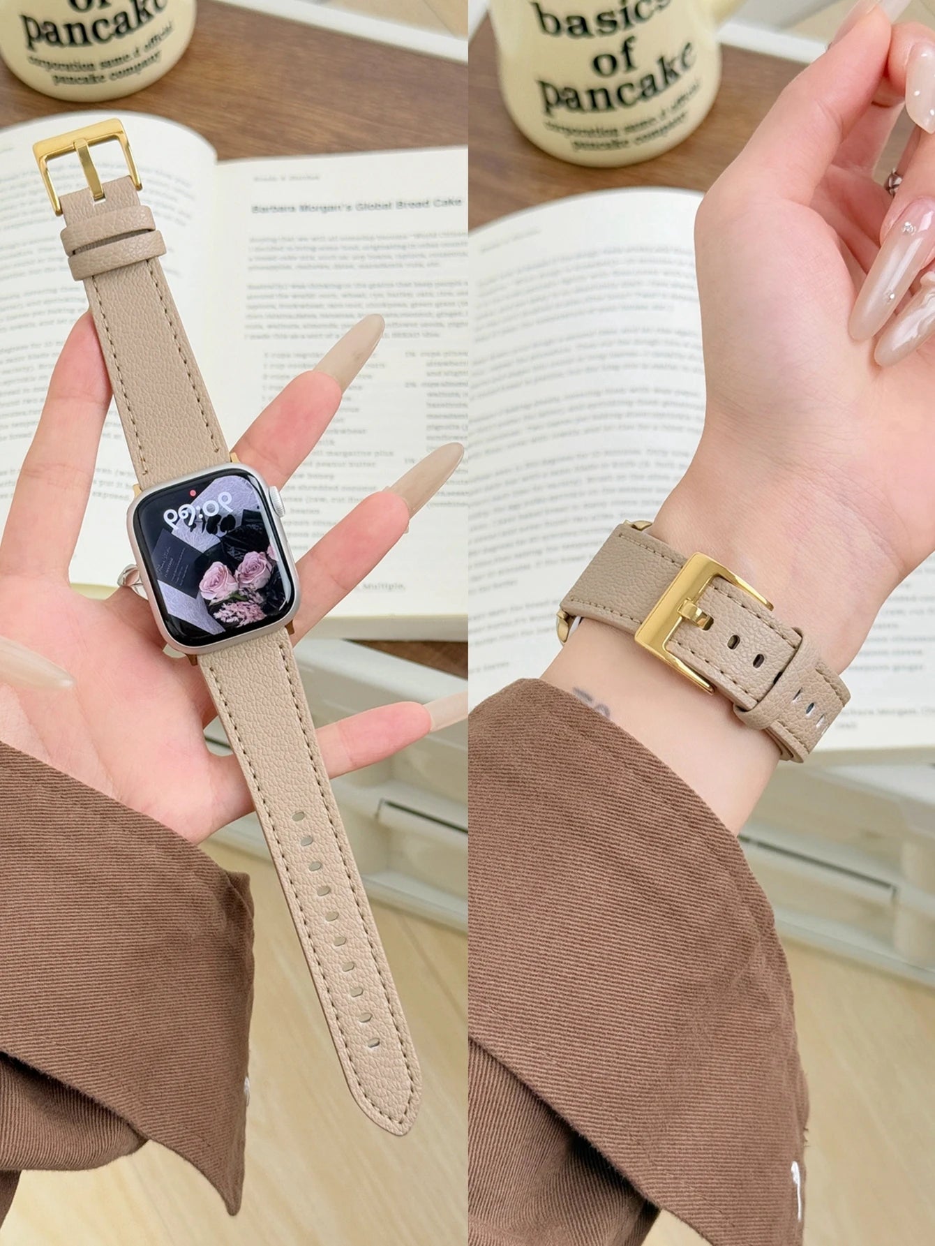 Leather Loop For Apple Watch band For Women Sport Correa 38mm 40mm 41mm 42mm 44mm 45mm 46mm 49mm , band For Apple Watch