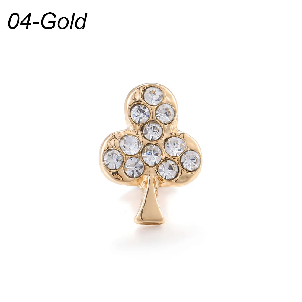 Jewelry Charms for Apple Watch band Series Ultra 9 8 7 6 5 4 SE band metal decoration for Samsung Galaxy watch 4 5 pro band