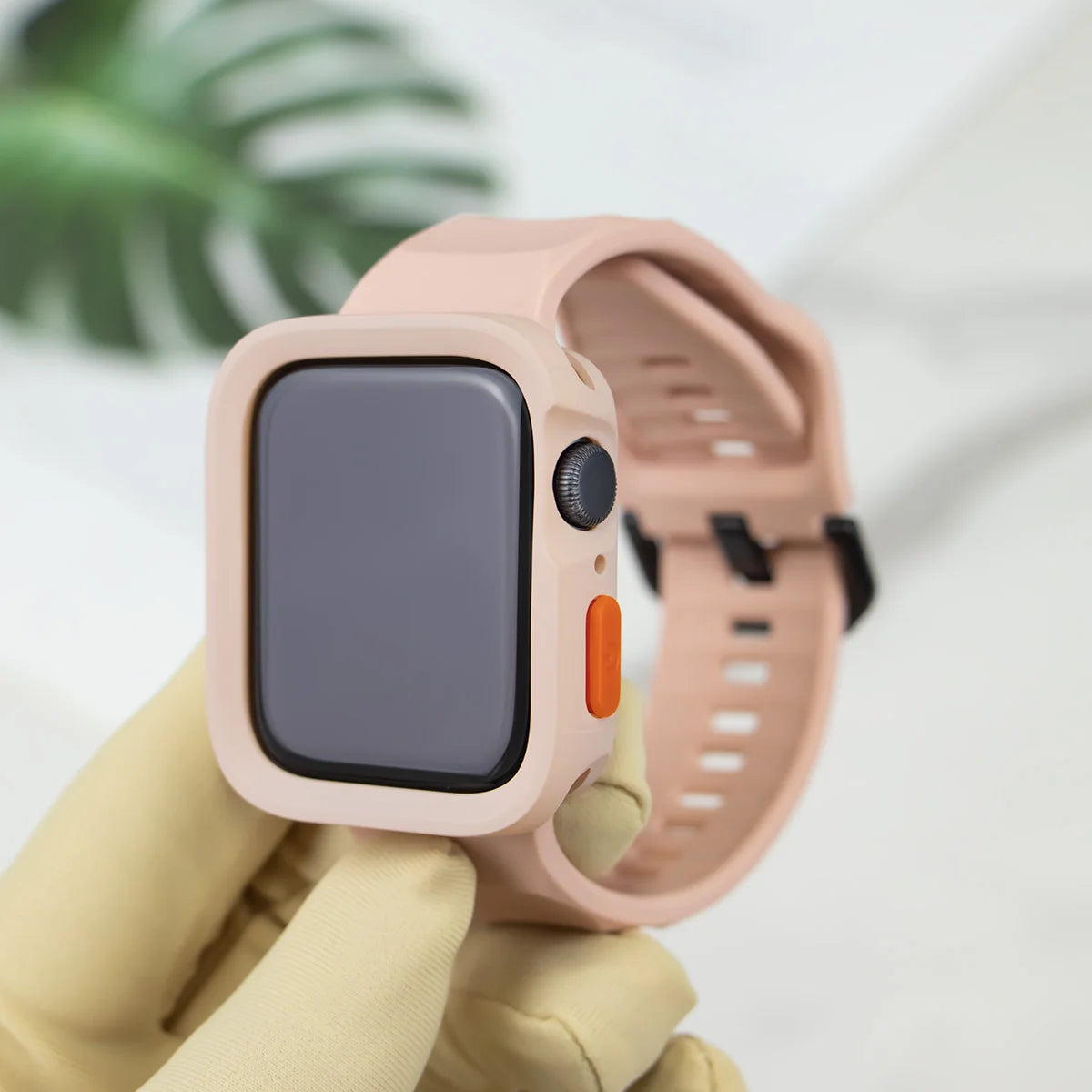 Silicone Case+band For Apple Watch band Series 10 8 9 7 6 SE 5 4 band Correa Apple Watch 46mm 44mm 40mm 45mm 41mm Ultra 49mm