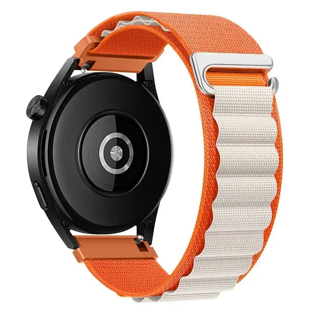 20mm 22mm Nylon Alpine Strap for Samsung Watch 7 6 5 Classic Bracelet Wristband for Huawei Watch 5/4/GT6-5 Pro 46mm Amazfit GTR