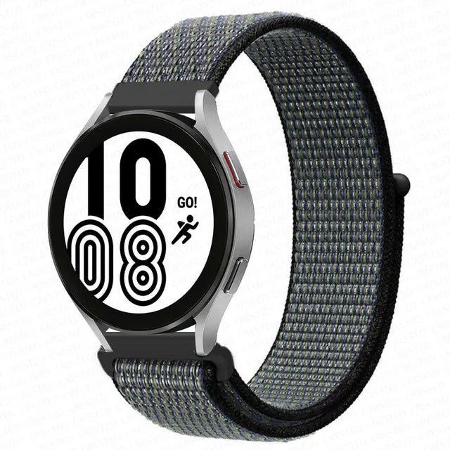 Band For Samsung Galaxy Watch 7/FE/4/5 Pro/6 classic/active 2 44mm 40mm Nylon correa Bracelet Huawei GT 2e 3 4 20mm 22mm Straps