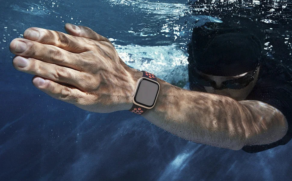 Silicone band for Apple Watch band 40mm 41mm 45mm 44mm 46mm 49mm 42mm Breathable band Apple Watch Series 11 10 9 8 SE 3 Ultra 2