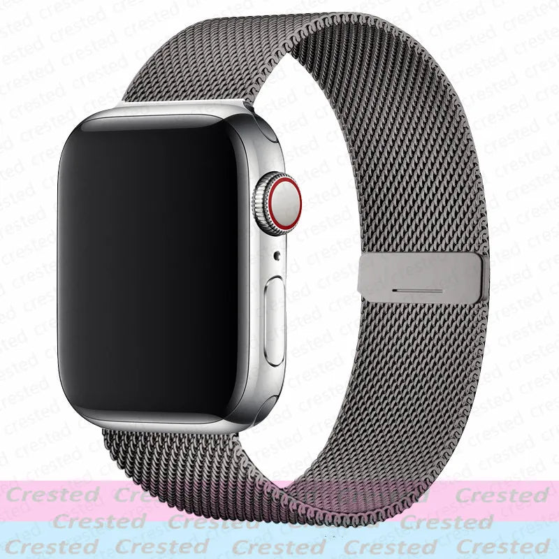 Magnetic band For Apple Watch band 44mm 40mm 45mm 46mm 49mm 42mm 41mm 38mm belt band Apple Watch Series 10 9 3 6 7 8 SE Ultra 2