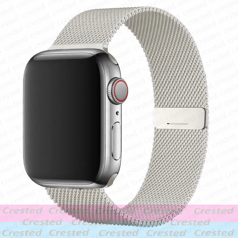 Magnetic band For Apple Watch band 44mm 40mm 45mm 46mm 49mm 42mm 41mm 38mm belt band Apple Watch Series 10 9 3 6 7 8 SE Ultra 2