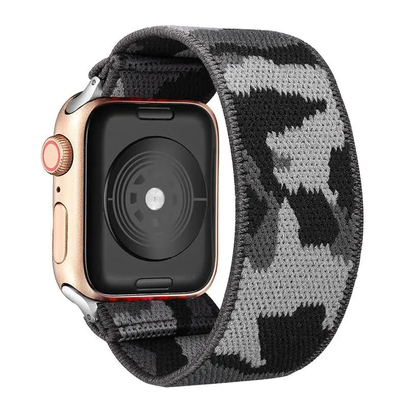 Scrunchie band for Apple Watch Ultra band 49mm 45mm 44mm 42mm 41mm 40mm 38mm Apple Watch women girl Stretchy band Apple Watch 5 3 SE 6 7 8