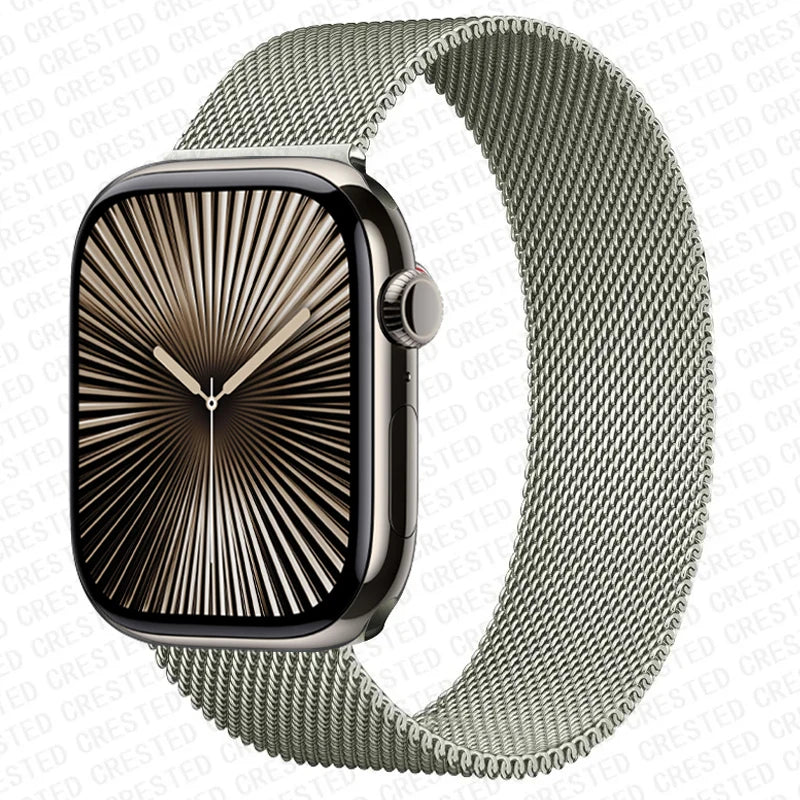 Milanese Loop band For Apple Watch 11 10 9 7 SE 6 8 46mm 42mm 44mm 45mm 40mm 41mm belt correa band Apple Watch band Ultra 3 49mm