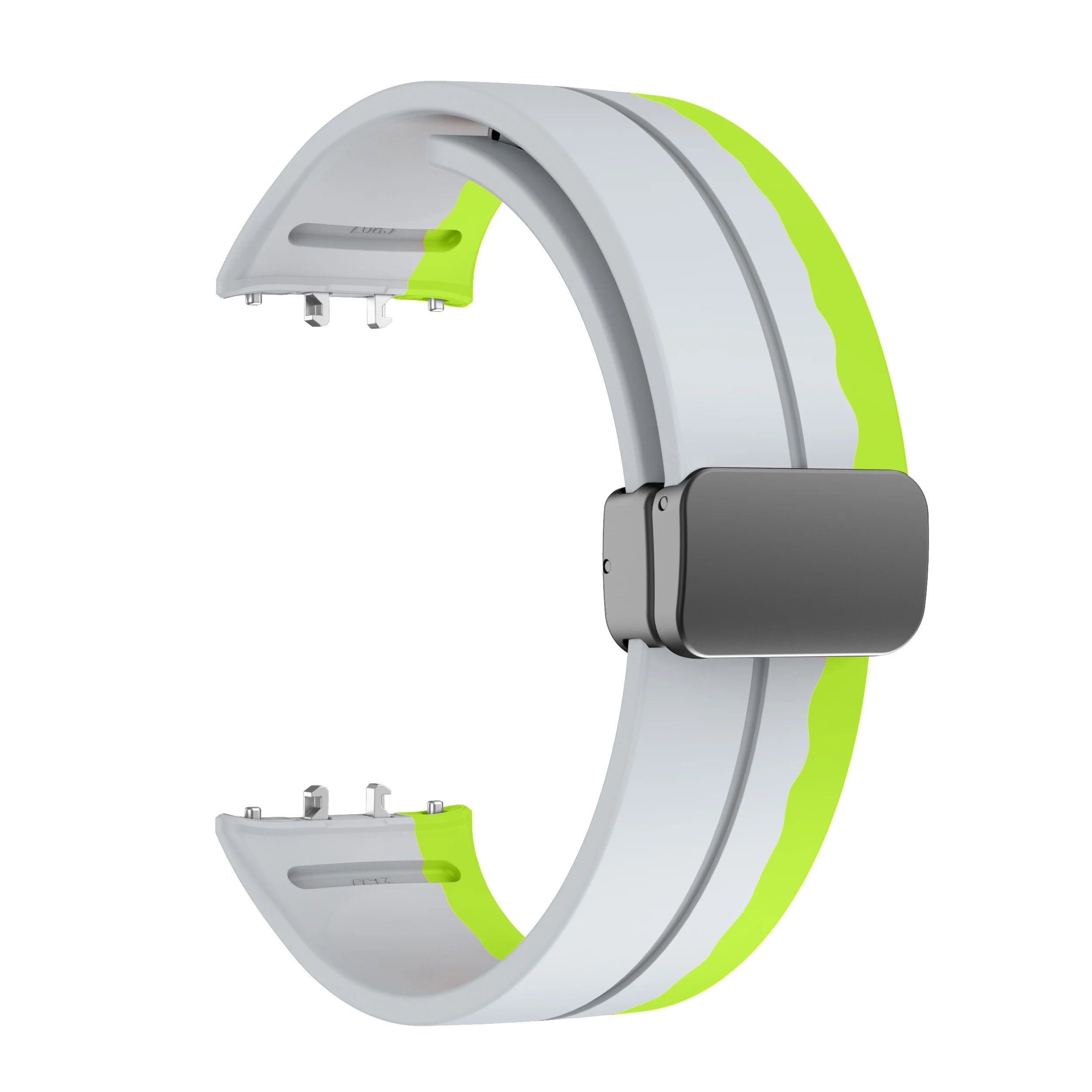 Sports Silicone Band For Samsung Galaxy Fit3 Fit 3 SM-R390 Magnetic D Buckle Strap Wristband Bracelet Replacement Accessories