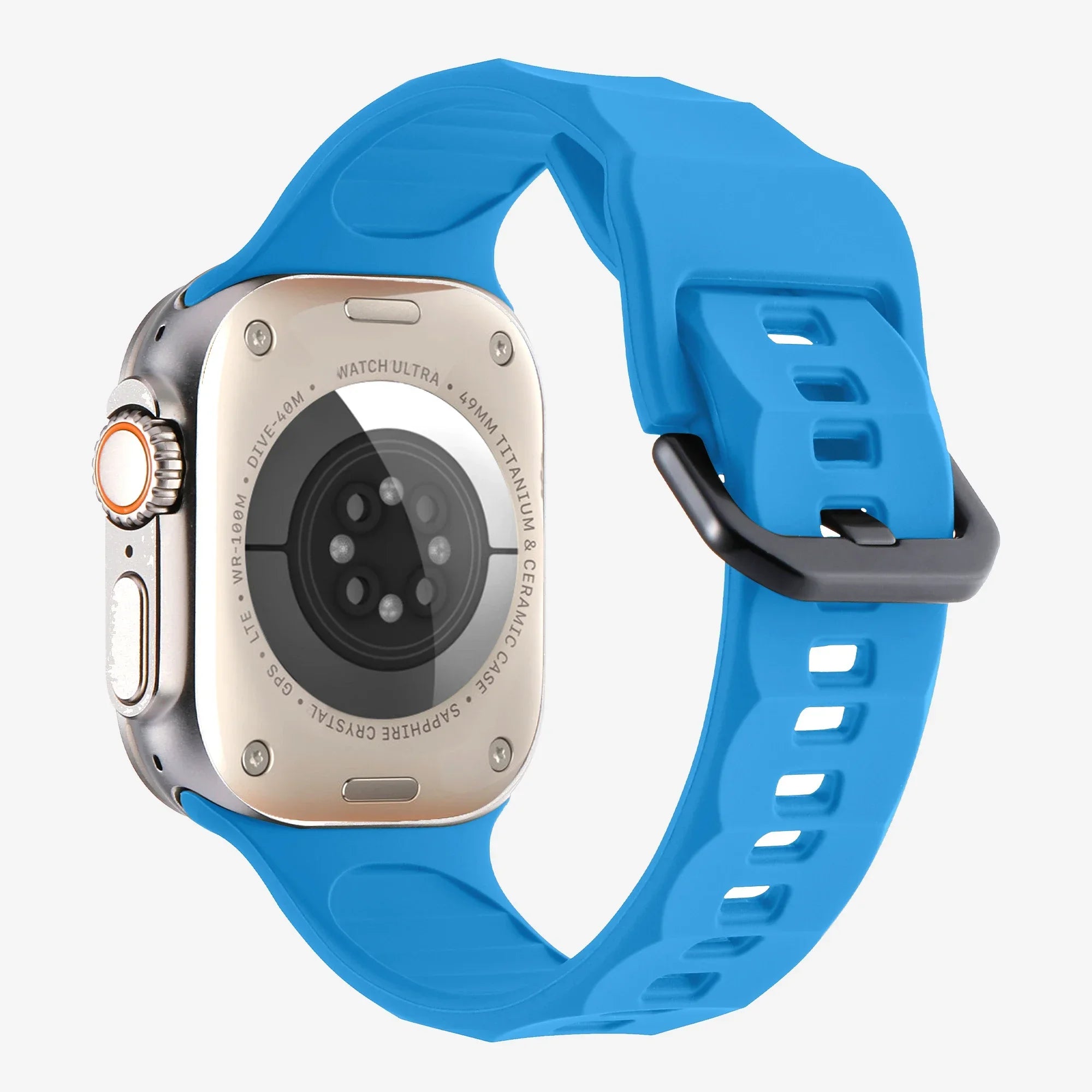 Silicone band For Apple Watch Ultra 3 2 1 49mm 11 10 46mm 42mm 9 8 7 45mm 41mm Wave band Wristband Apple Watch 6 5 SE3 44mm 40mm