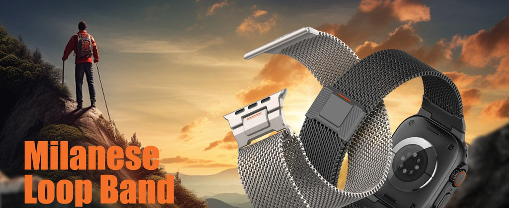 Milanese band For Apple Watch Ultra 3 49mm Series 11 10 9 8 7 6 SE 46mm 42mm 41mm 44mm 45mm 38mm 40mm Magnetic Loop Accessories