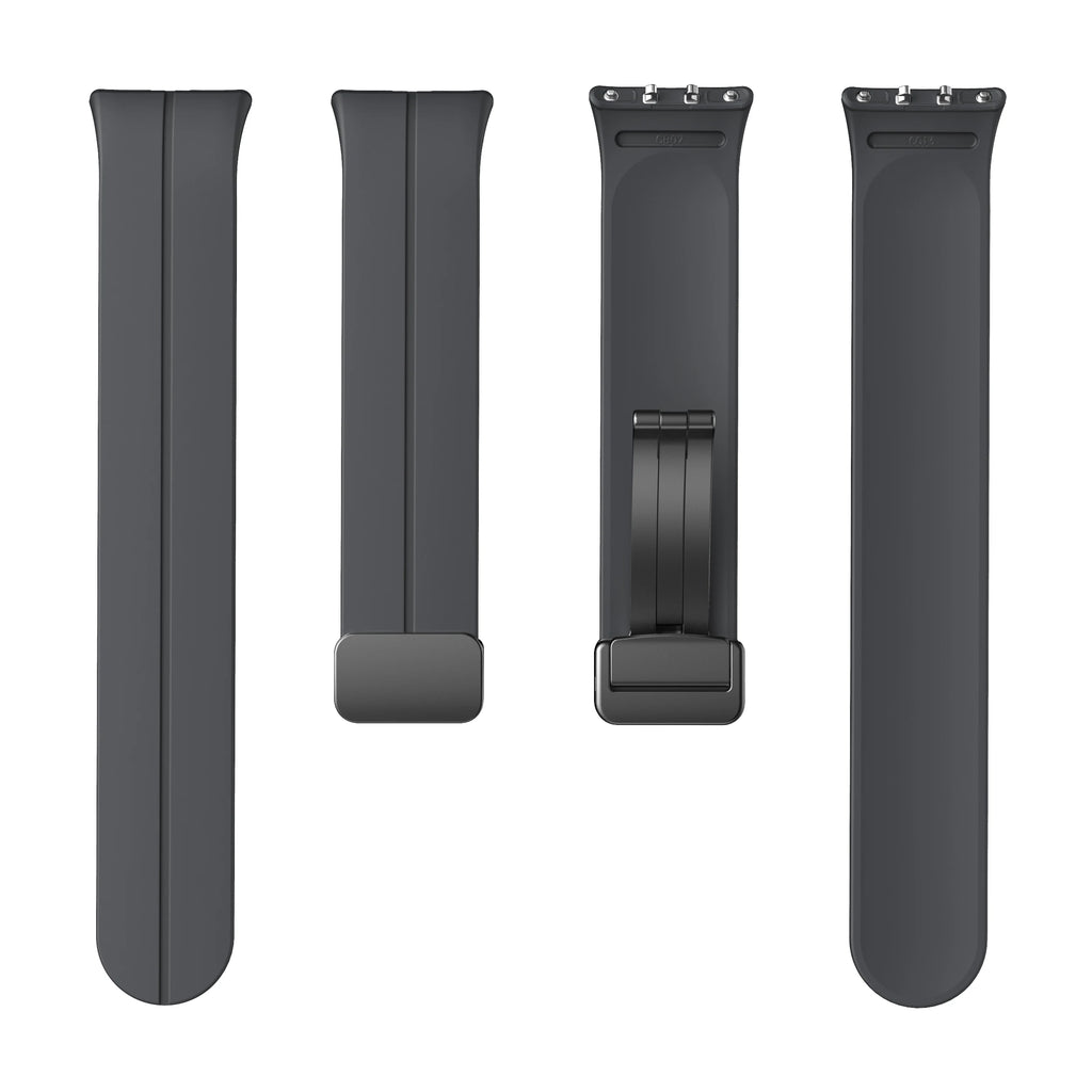 Sports Silicone Band For Samsung Galaxy Fit3 Fit 3 SM-R390 Magnetic D Buckle Strap Wristband Bracelet Replacement Accessories