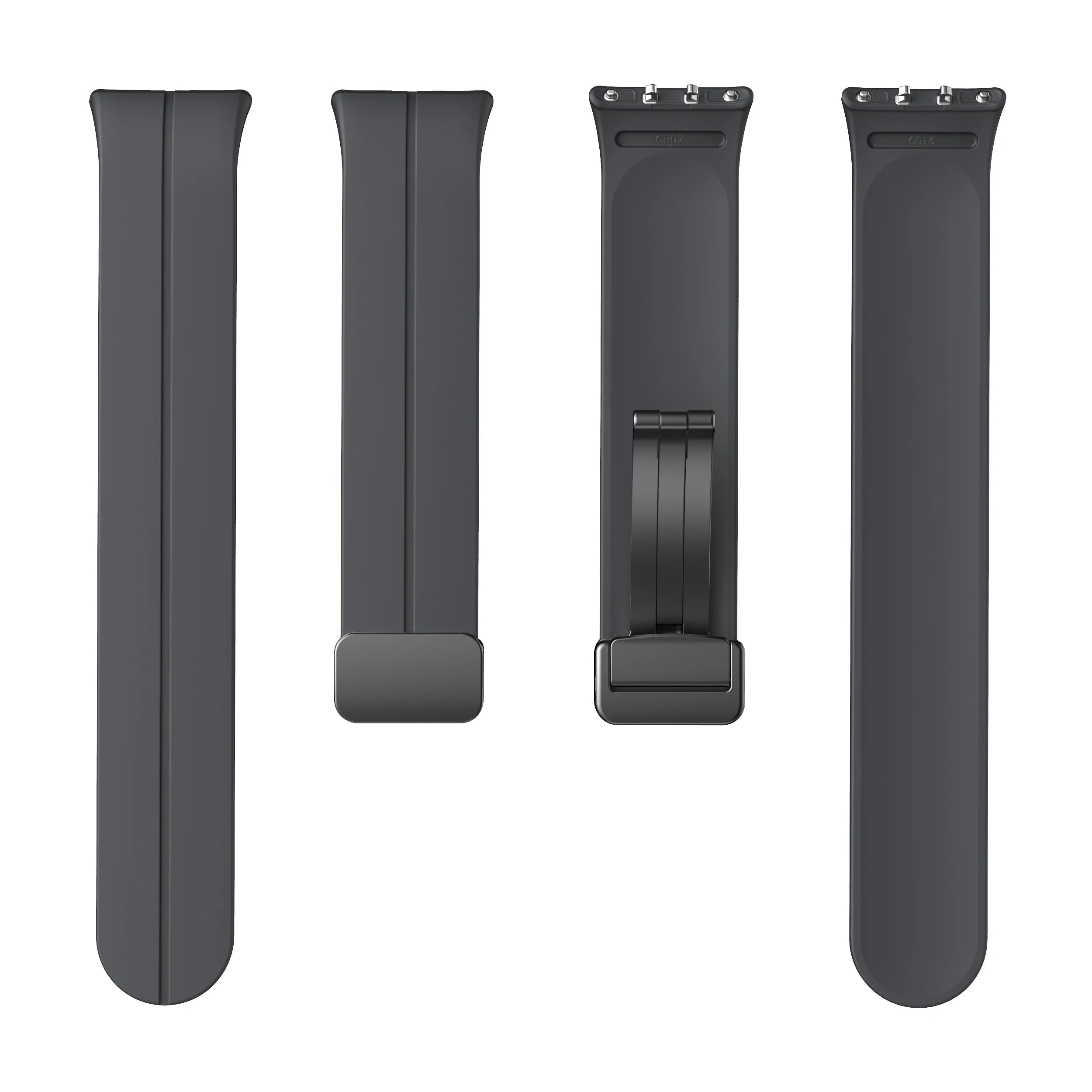 Sports Silicone Band For Samsung Galaxy Fit3 Fit 3 SM-R390 Magnetic D Buckle Strap Wristband Bracelet Replacement Accessories