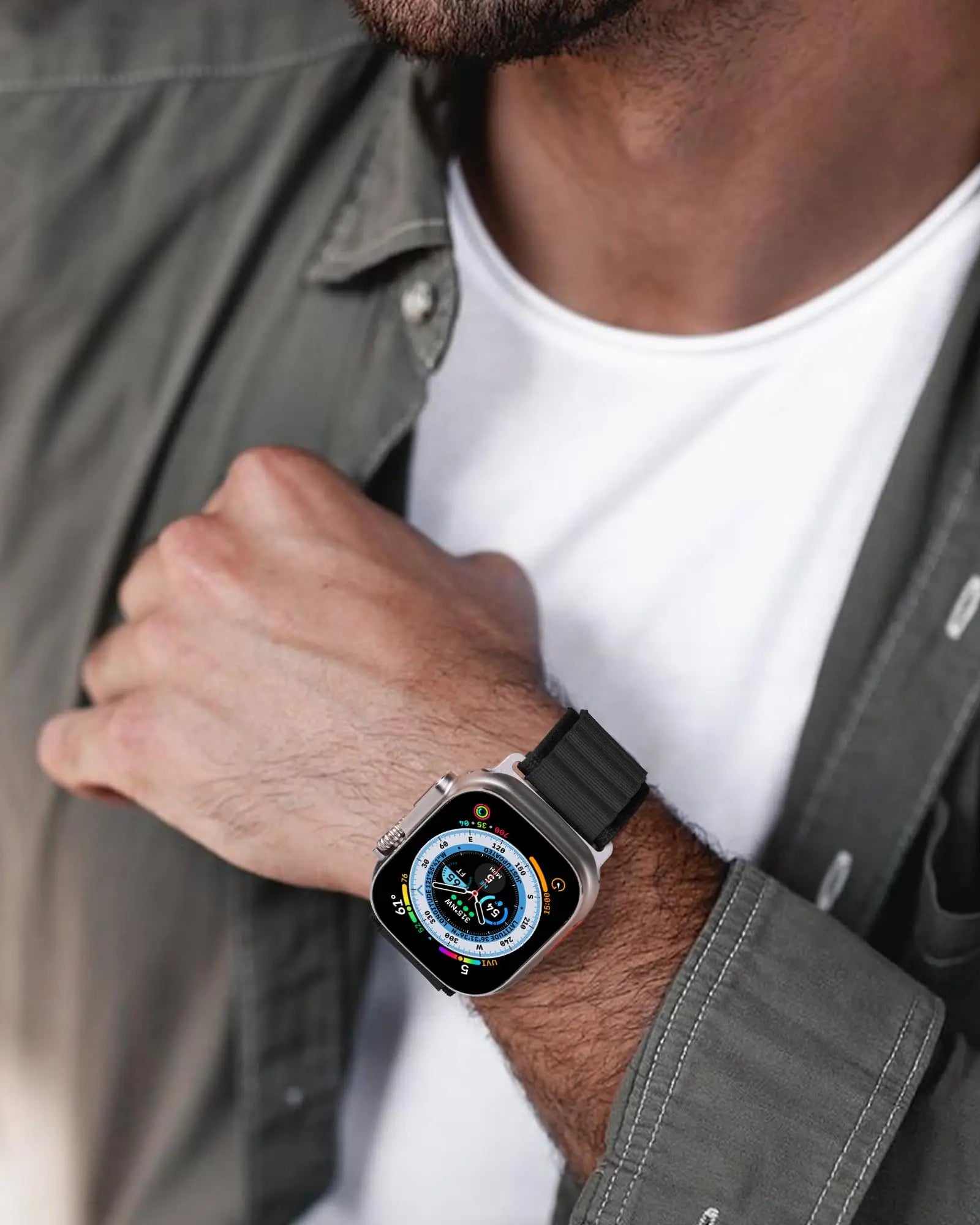 Alpine Loop band For Apple Watch Ultra band 49mm 46mm 45mm 44mm 41mm C Clasp Nylon Wristband For Apple Watch Series 10 42mm 9 8 7 6 5