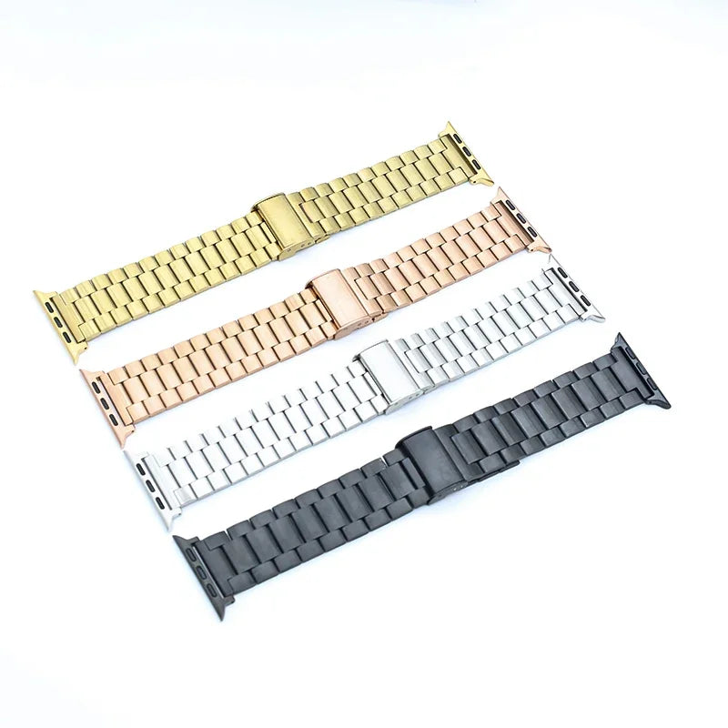 Stainless Steel band For Apple Watch band 45mm 41mm 42mm 46mm 40mm 44mm Ultra 49mm band For Apple Watch Series 10 9 8 7 6 5 SE 4