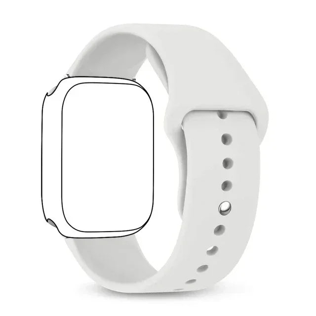 Silicone band For Apple Watch band 46mm 42mm 45mm 44mm 49mm 41mm 40mm 38mm band Apple Watch Series 10 9 8 Ultra 7 SE 3 4 6 Band