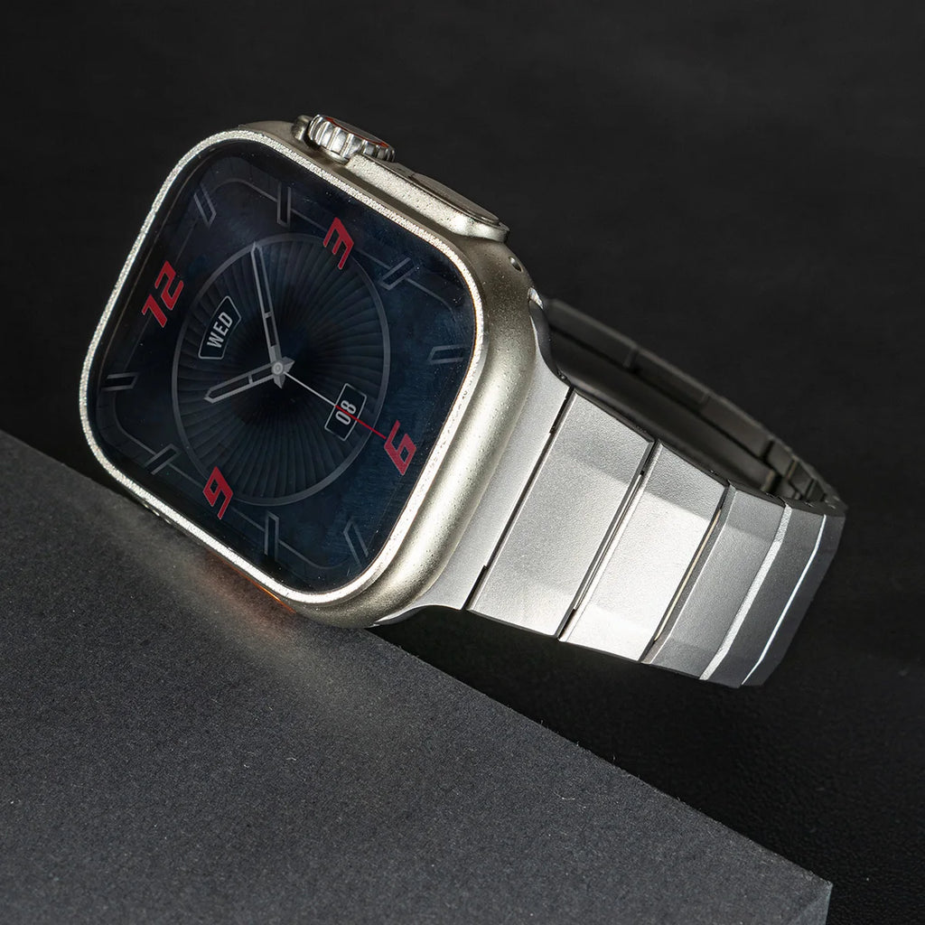 Stainless Steel band for Apple Watch Ultra 2 49mm 46mm 45mm 44mm 42mm 41mm 40mm 38mm Quick Fit band For Apple Watch 10 9 7 8 SE 6 5