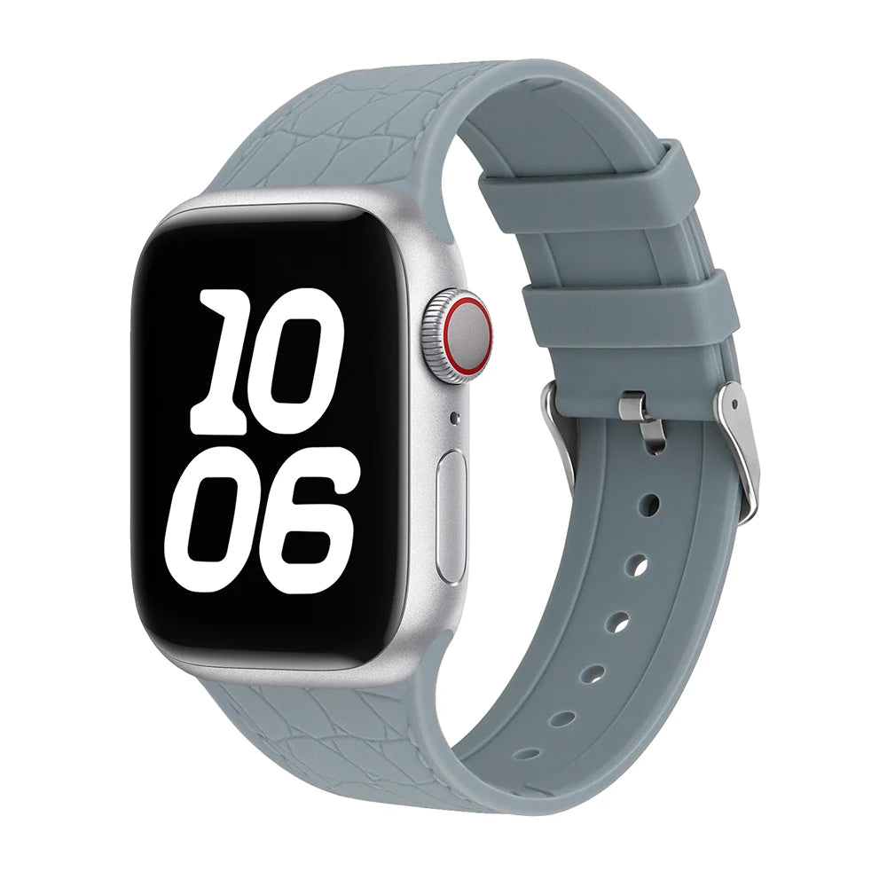 Silicone band for Apple Watch band 46mm 40mm 44mm 41mm 45mm 42mm band Correa Apple Watch Series 10 SE 9 8 7 6 5 3 Ultra 2 49mm