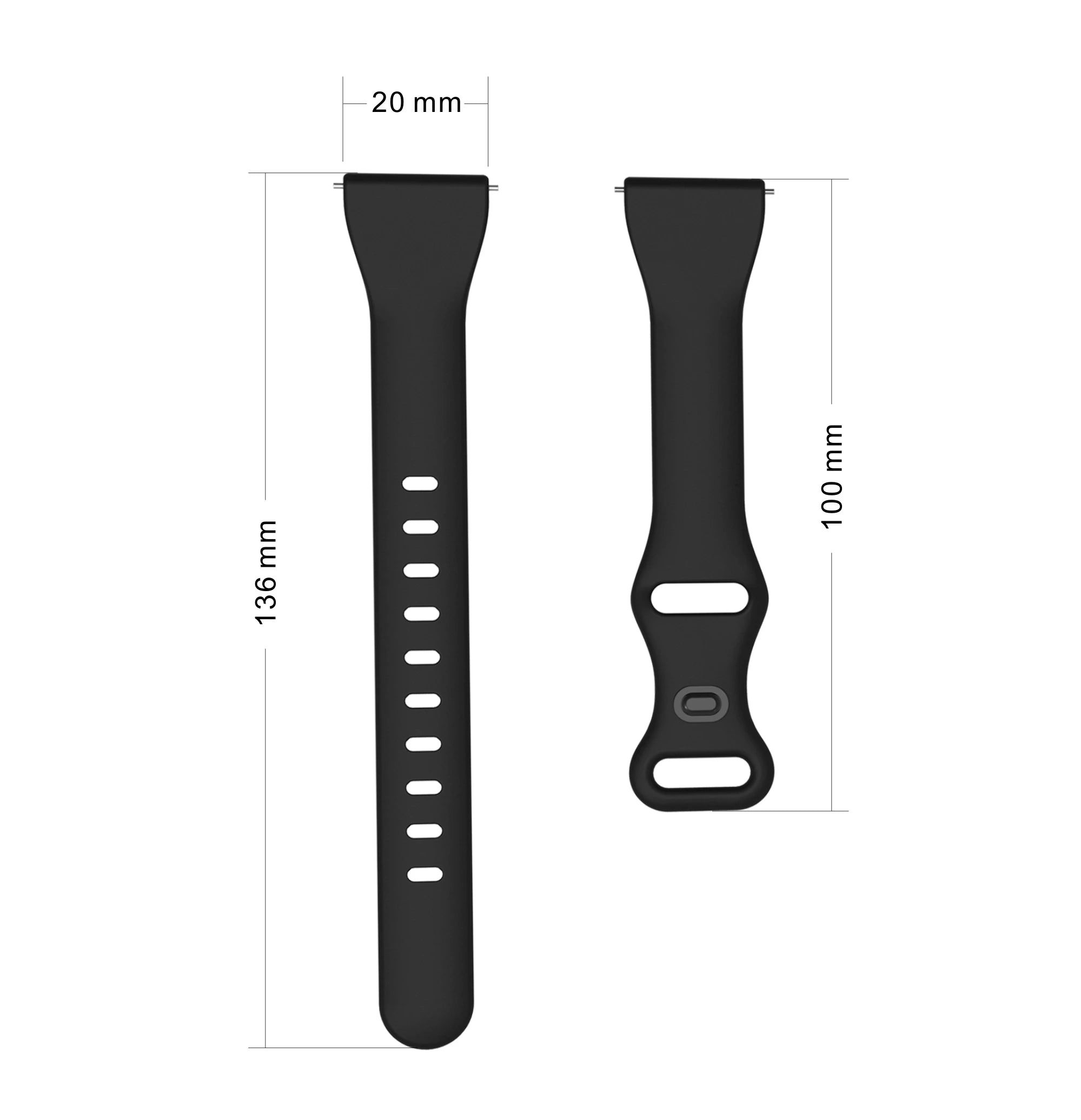 20mm 22mm Silming Strap for Huawei watch GT 4/2e/3 pro Sweatproof Silicone Sport Band For Samsung Galaxy watch 7/6/4/Classic/5