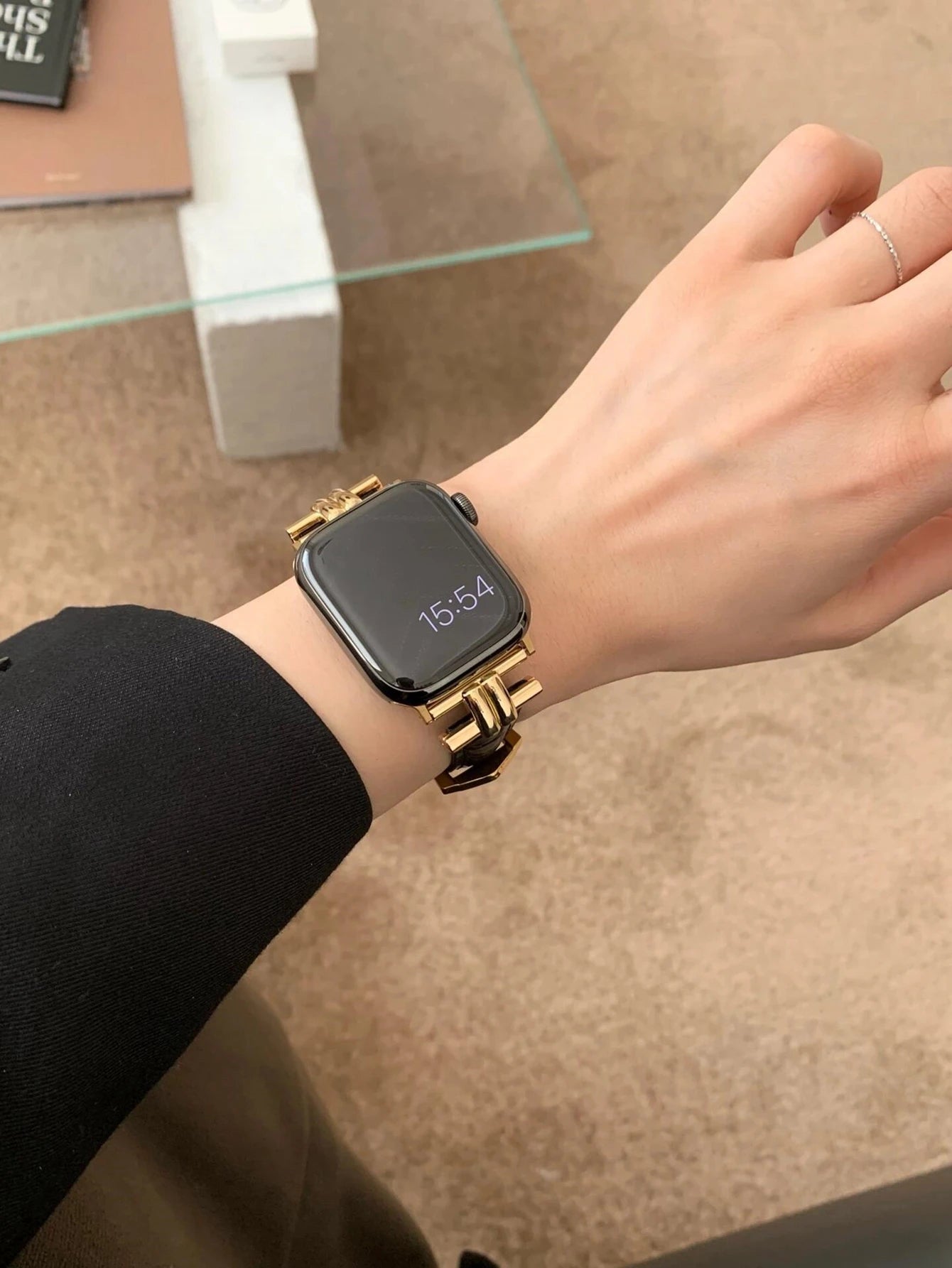 Leather loop Correa For Apple Watch band 11 10 9 8 7 6 5 4 3 38mm 40mm 41mm 42mm 44mm 45mm 46mm 49mm band