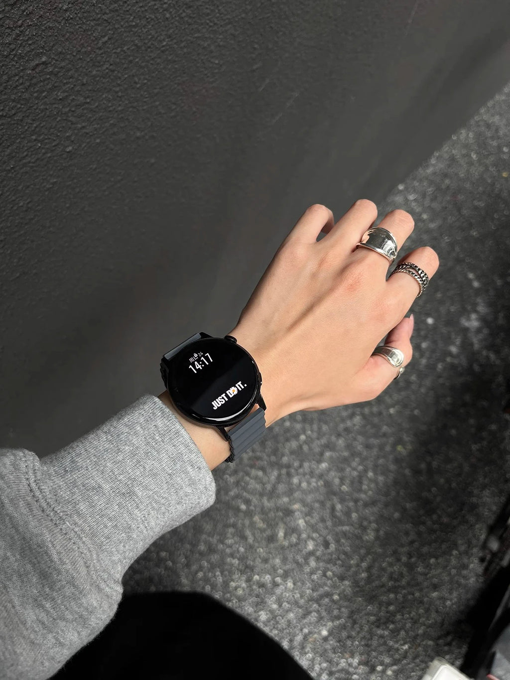 Ocean Silicone Loop Strap For Samsung Galaxy Watch 7 6 5 40mm 44mm Adjustable Bracelet Watchband For Galaxy 4 6 Classic 20/22mm