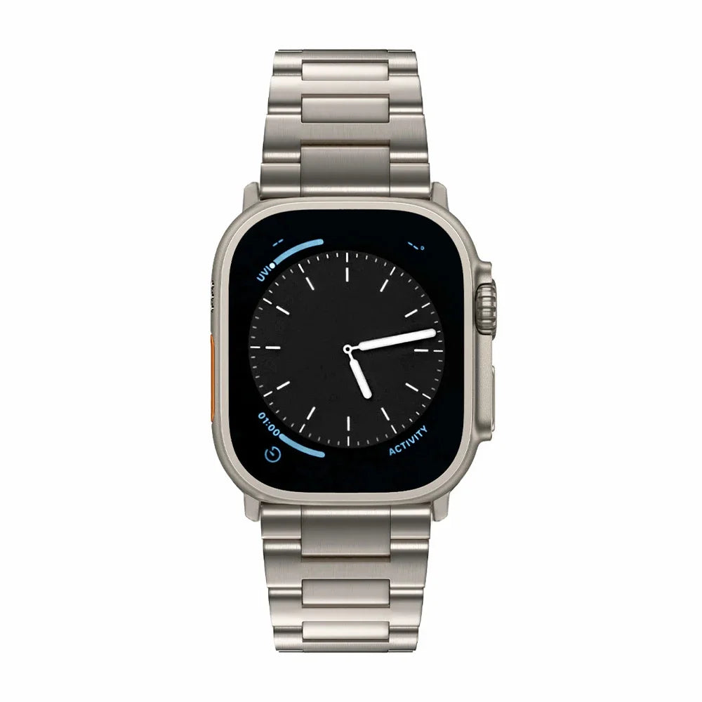 Titanium band for Apple Watch Ultra 3 2 Series 11 10 9 8 6 SE Luxury band For Apple Watch Ultra 49mm 45mm 46mm 44mm Correa band