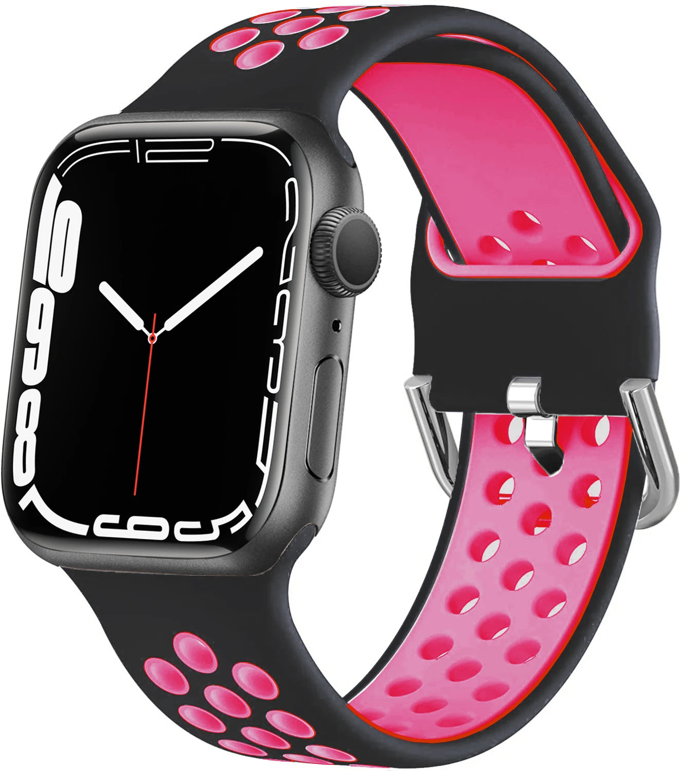 Silicone band For Apple Watch band 44mm 40mm 45mm 49mm 41mm 38mm 42mm 44mm band Apple Watch Ultra 2 Series 7 3 4 5 6 SE 8 Bands