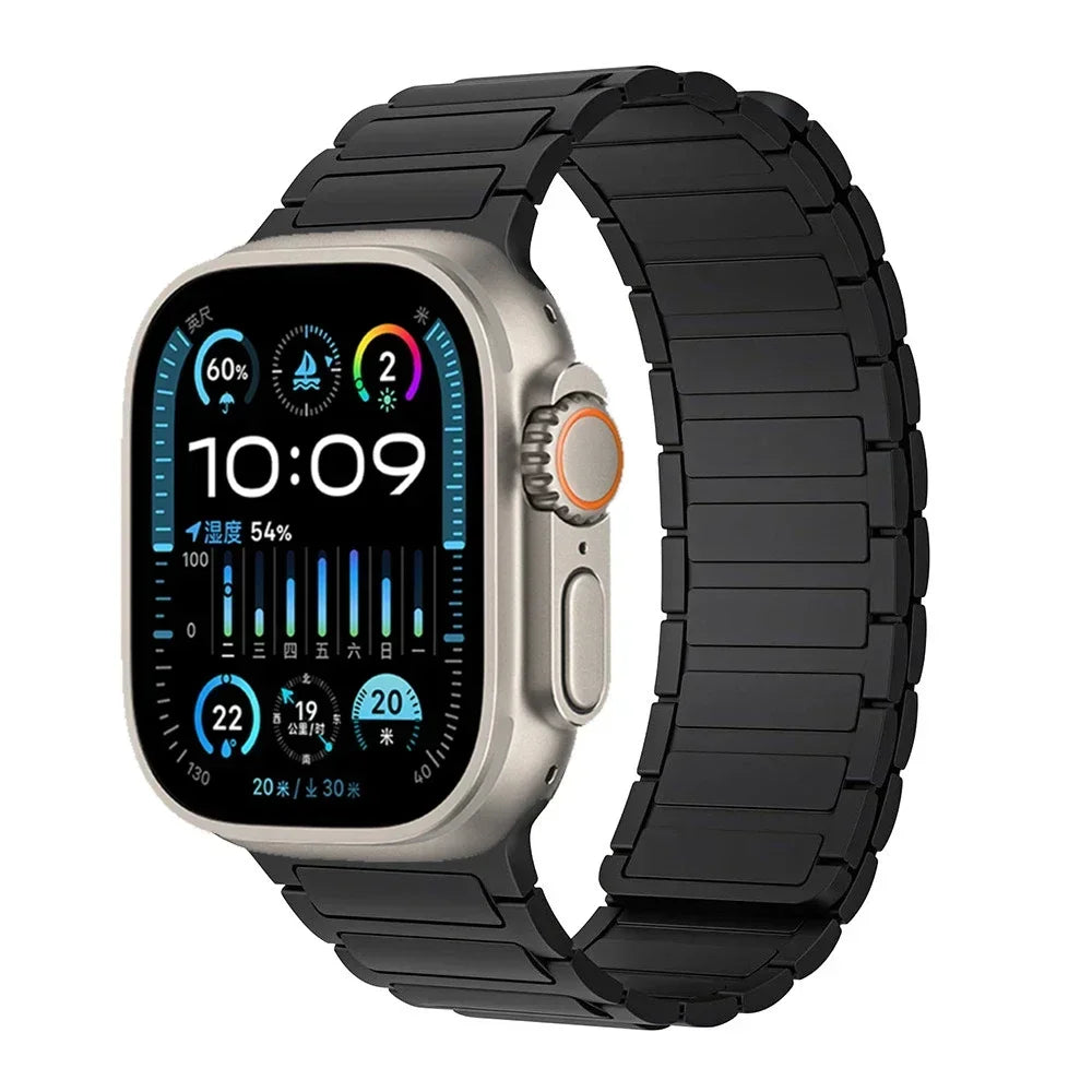 Magnetic Loop band for Apple Watch Ultra 2 1 band 49mm 10 9 8 7 46mm 42mm 45mm 41mm Silicone band Apple Watch 6 5 4 SE 40mm 44mm