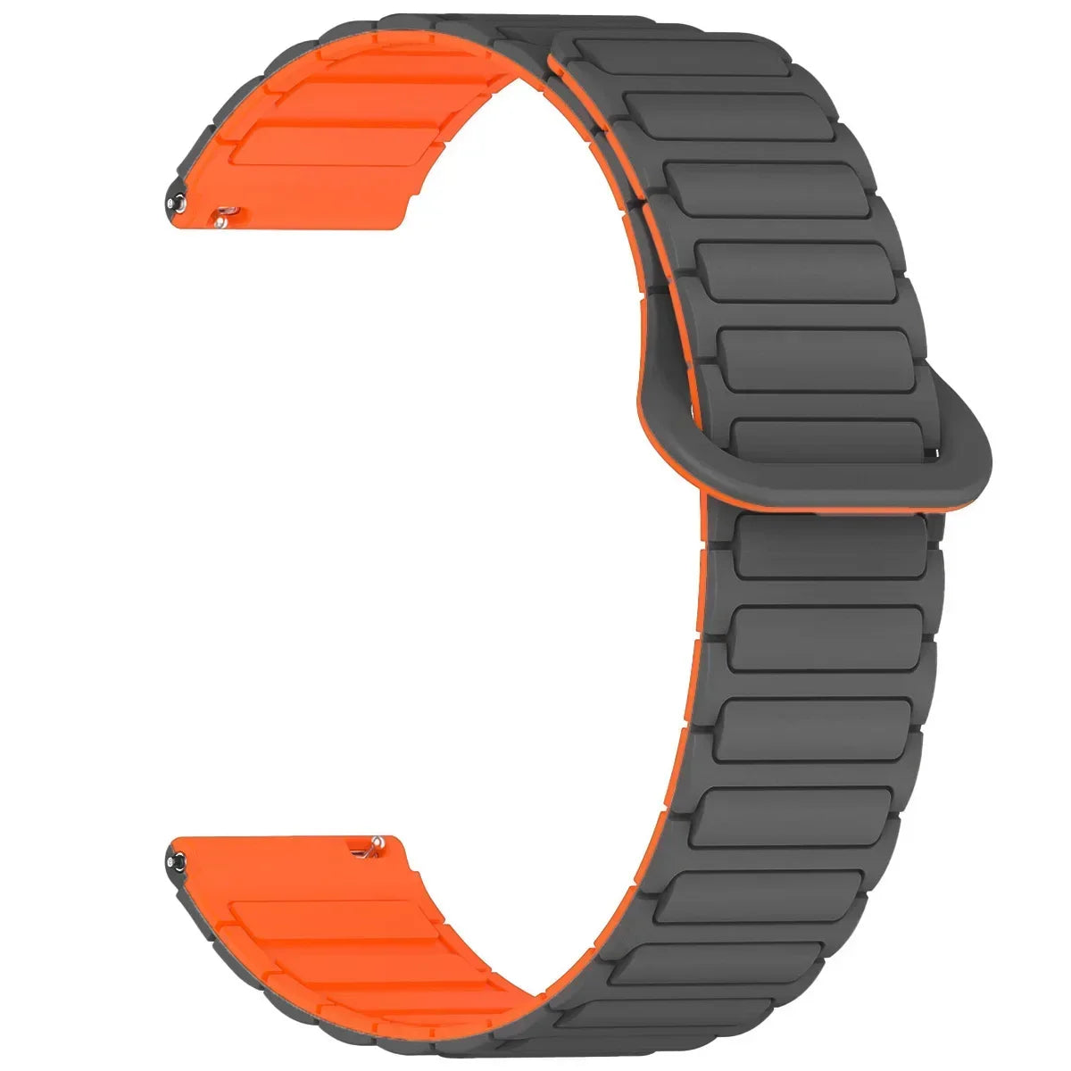 18mm 20mm 22mm Magnetic Loop Band for Samsung Galaxy Watch 7 6 5 4 44/40mm 6Classic Silicone Strap for Huawei Watch GT5 46mm