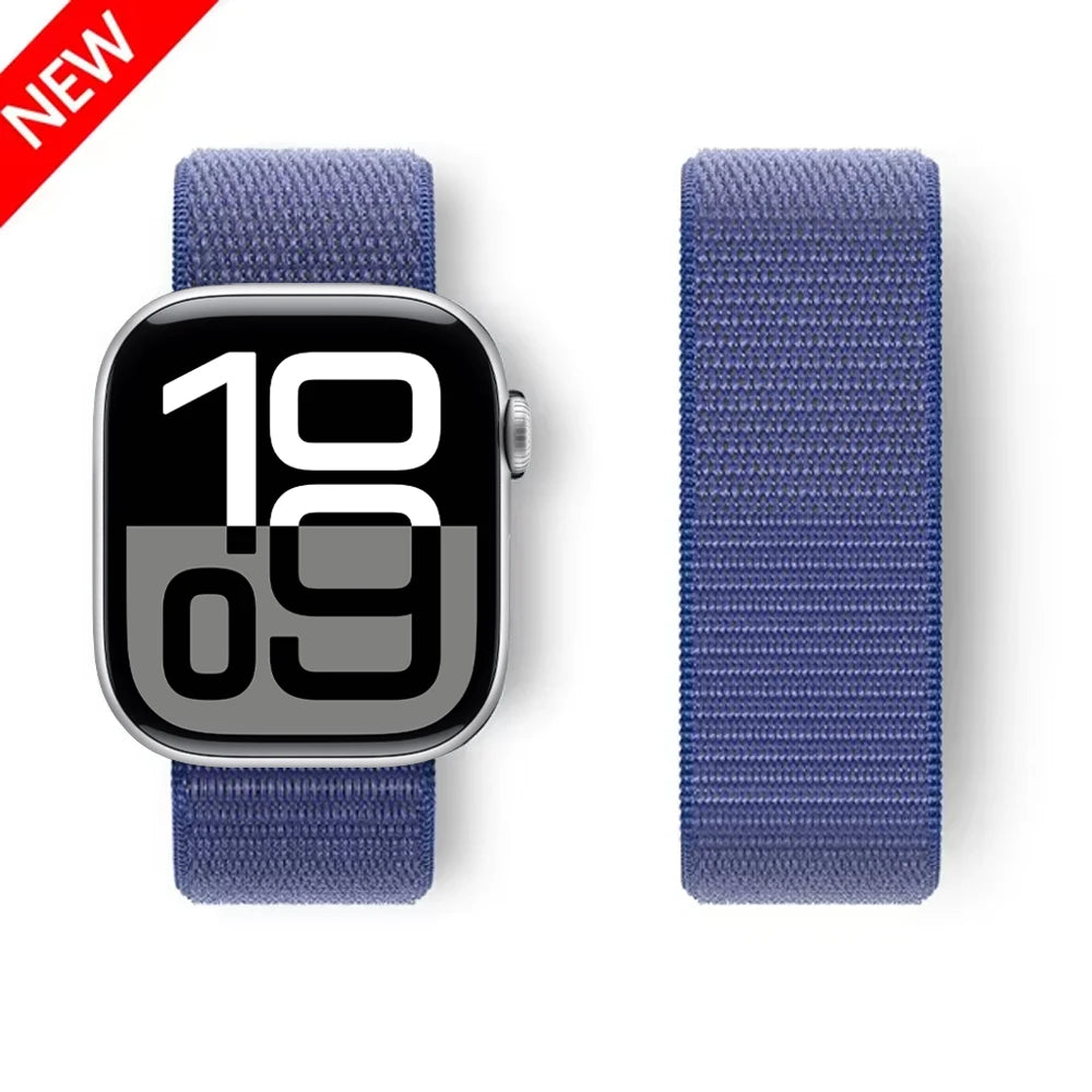 band For Apple Watch 11 band 10 8 9 7 6 5 SE Ultra 3 49mm 46mm Apple Watch 44mm 42mm 45mm 41mm 40mm Sport Loop band Correa wristband