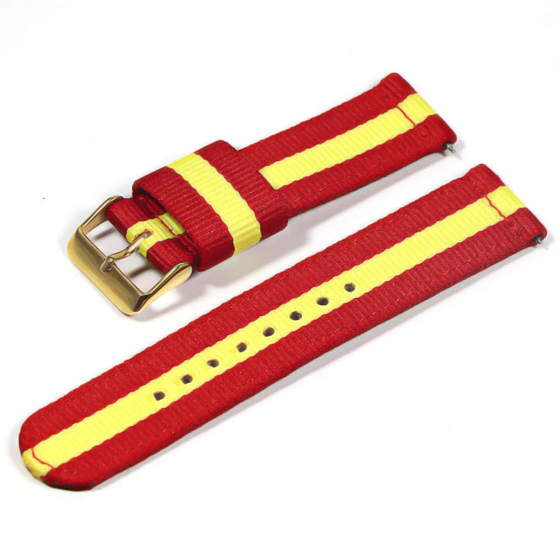 22mm Nylon watch strap For Samsung Galaxy watch 46mm 42mm Active2 Active1 Gear S3 frontier Sports nylon bang