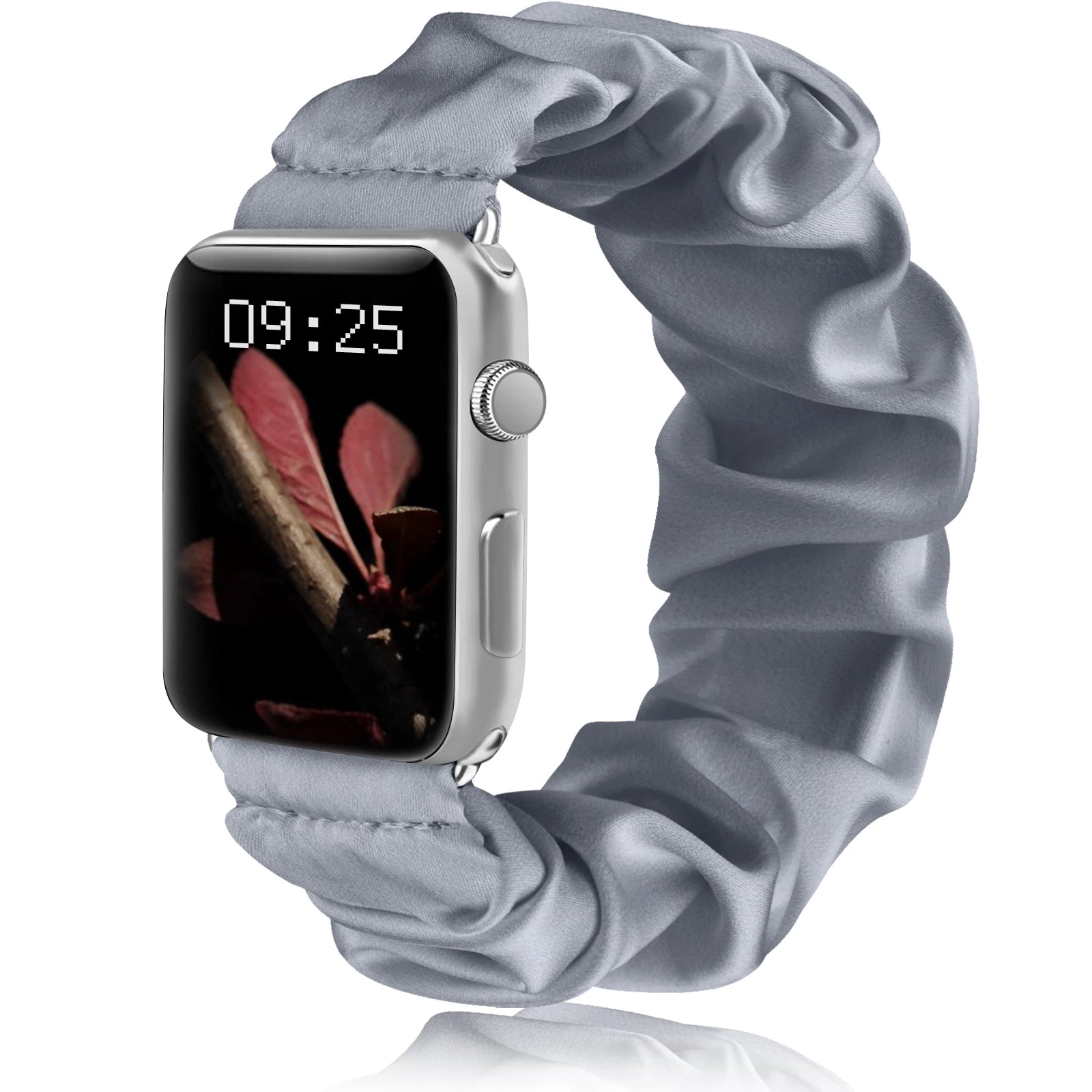 For Apple Watch band Series 8 7 SE 6 5 Ulta 49mm Elastic Scrunchie band for Apple Watch 44mm 40mm 38mm 42mm 41mm 45mm band Belt