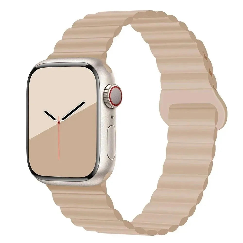 Magnetic band Silicone Sport band For Apple Watch 41mm 42mm 44mm 45mm 46mm 49mm Apple Watch Series 11 10 9 8 7 6 5 4se