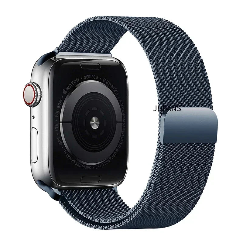 Milanese Loop for Apple Watch band 10 46mm 45mm 44mm 40mm 41mm 42mm 38mm 44mm band Ultra 2 49mm Apple Watch Series 9 8 7 6 SE 5 4 3