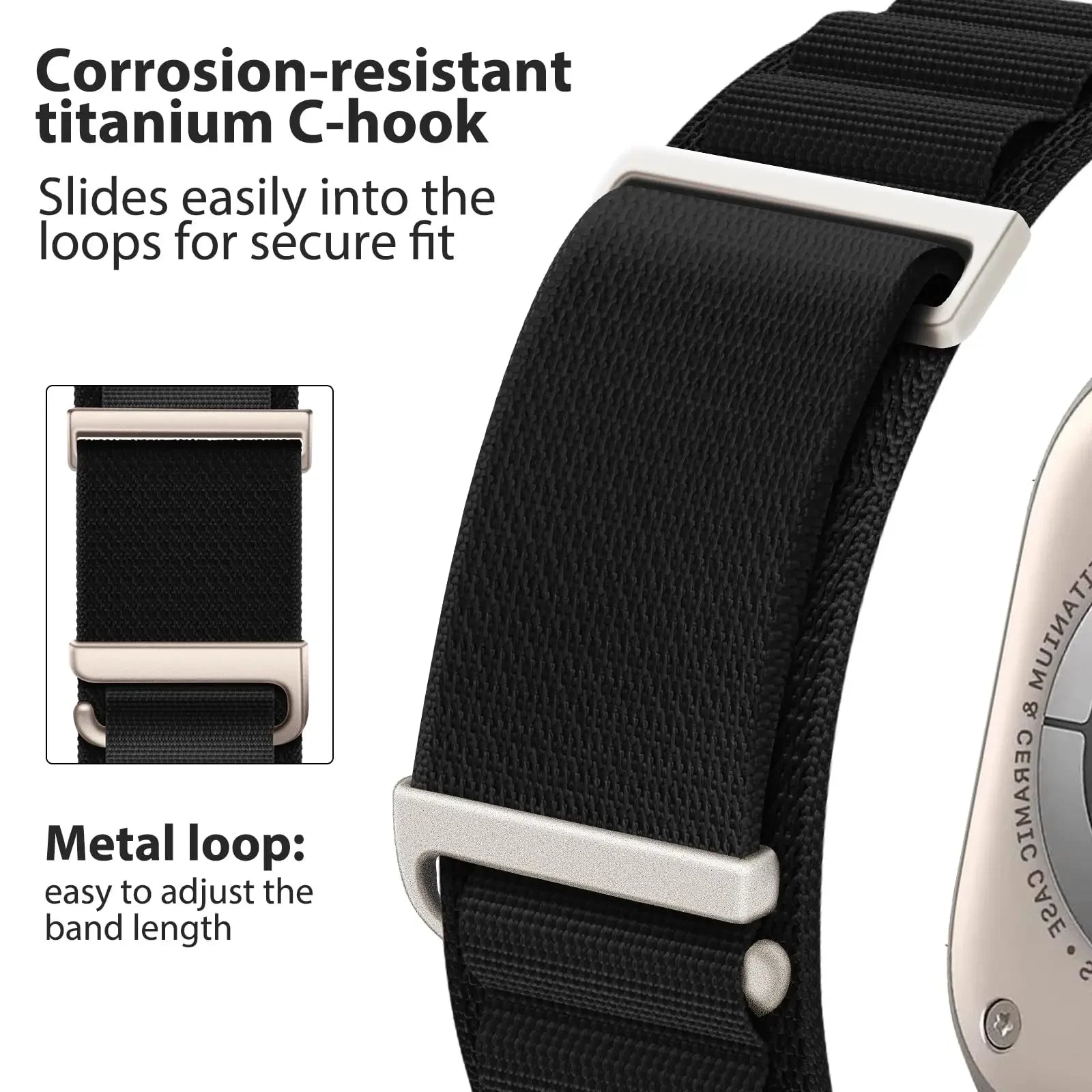 Alpine Loop band For Apple Watch Ultra band 49mm 46mm 45mm 44mm 41mm C Clasp Nylon Wristband For Apple Watch Series 10 42mm 9 8 7 6 5