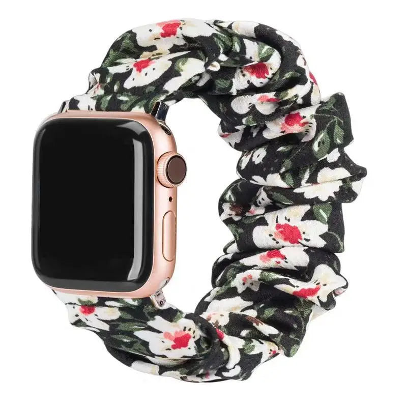 Nylon Elastic band for Apple Watch Ultra 2 49mm 9 8 7 45mm 41mm 6 5 4 SE 40mm 44mm Woman band belt Apple Watch 10 46mm 42mm band