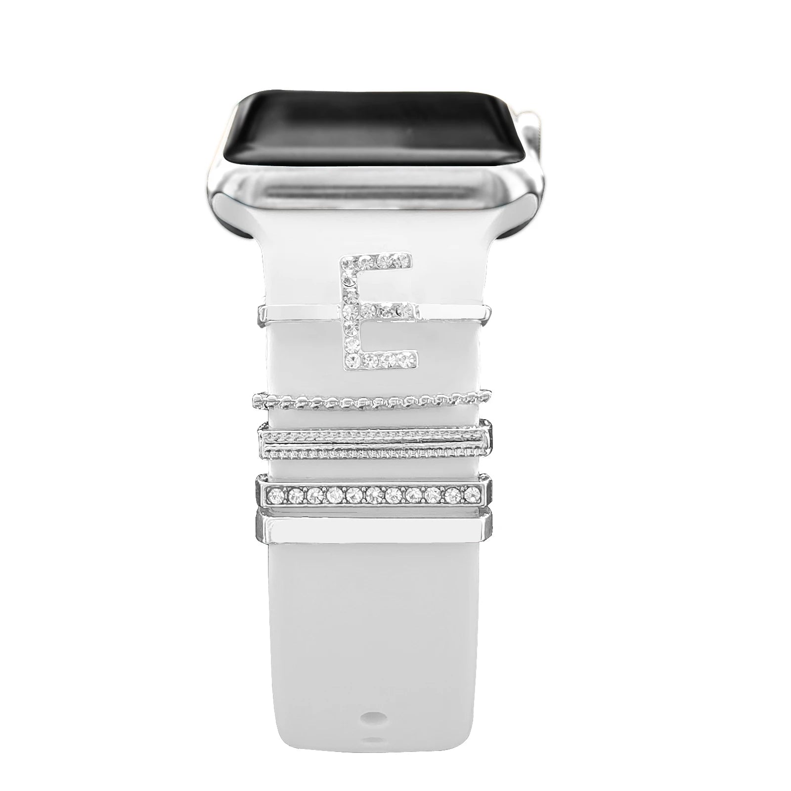 Decoration For Apple Watch band Series 8 7 6 5 4 SE 9 Accessories Diamond Jewelry Charms for Samsung Huawei watch fit 3 band