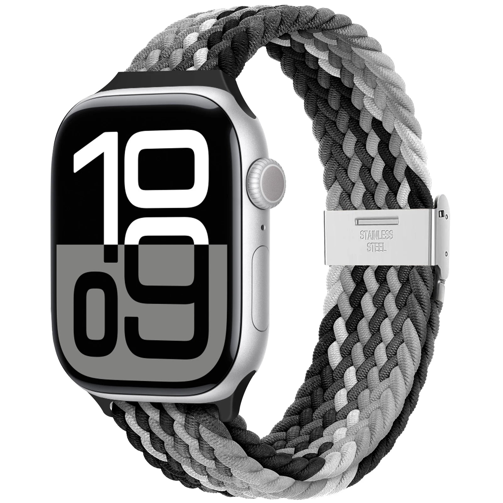 Slim Braided Solo Loop band For Apple Watch band 45mm 41mm 44mm 40mm 46mm 42mm 49mm band Apple Watch Series Ultra 2 10 9 SE 8 7