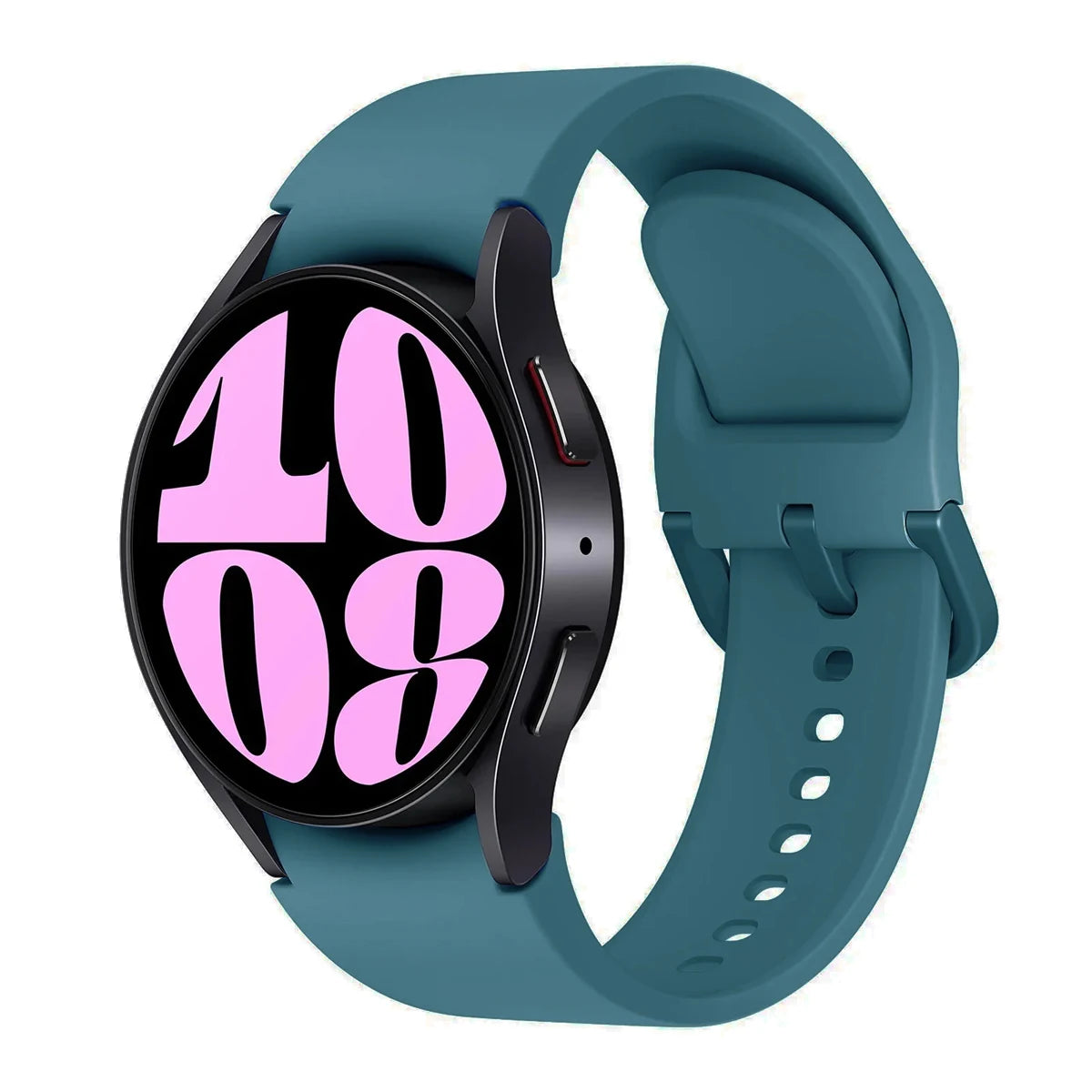 Silicone strap For Samsung Galaxy watch 6 4 Classic 47mm 43mm 46mm Curved original replacement band For Watch 7 6 5 4 40mm 44mm