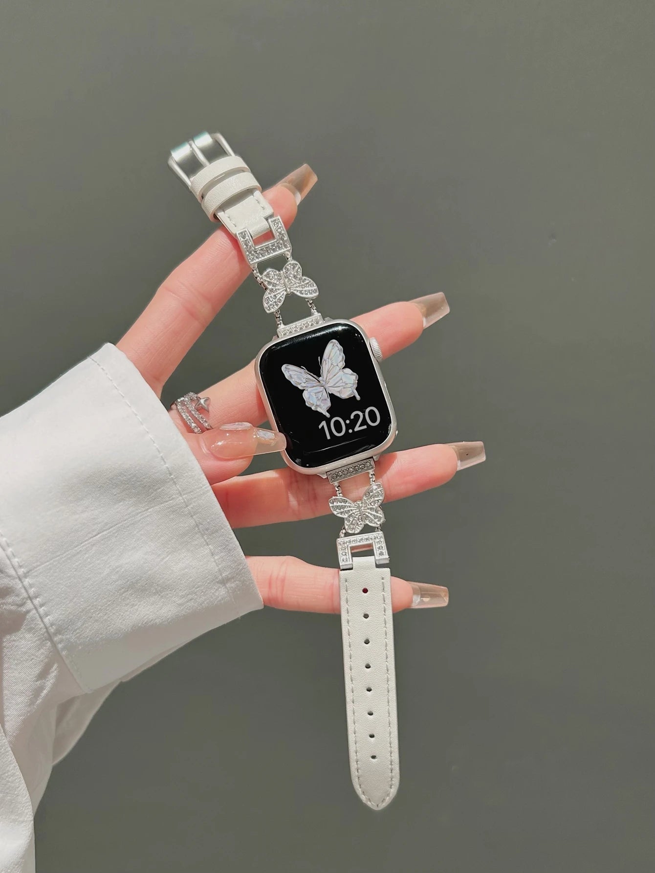 Fashion Leather loop Correa For Apple Watch band Series Ultra 11 10 9 8 7 6 5 4 3 38mm 40mm 41mm 42mm 44mm 45mm 46mm 49mm band