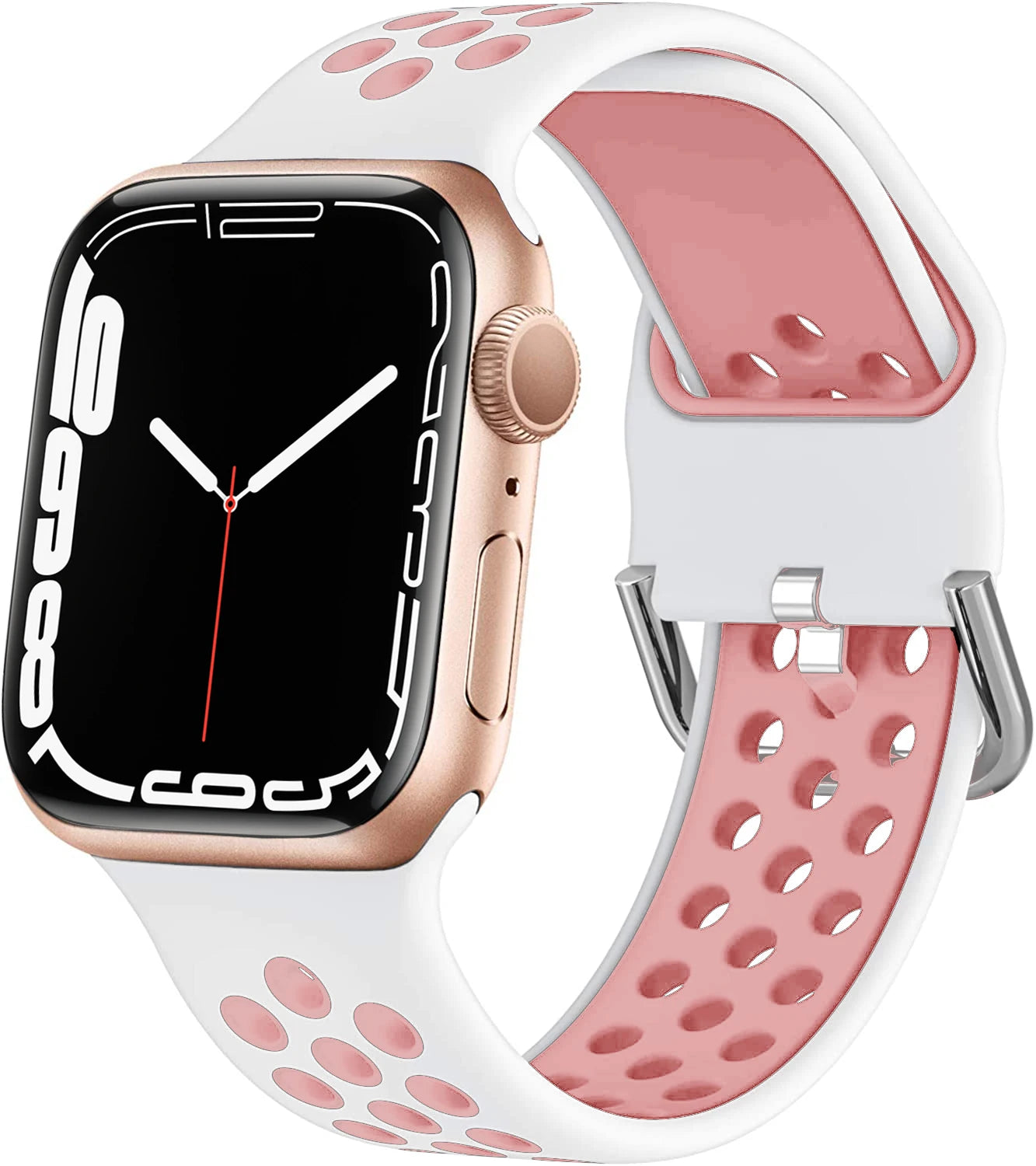 Silicone band For Apple Watch band 44mm 40mm 45mm 49mm 41mm 38mm 42mm 44mm band Apple Watch Ultra 2 Series 7 3 4 5 6 SE 8 Bands