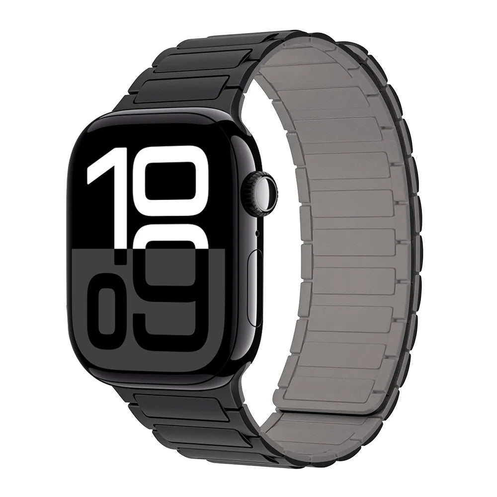 Magnetic Loop band for Apple Watch band 46mm 44mm 40mm 45mm 41mm 42mm Silicone band Apple Watch Series 11 10 9 8 7 6 SE Ultra 3