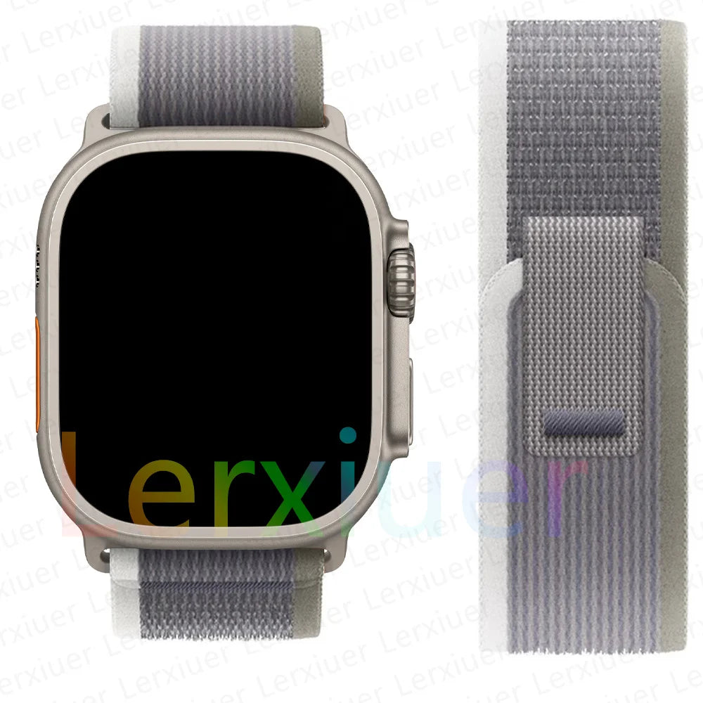 Trail loop band for Apple Watch Ultra 2 band 49mm 44mm 45mm 40mm 41mm 46mm 42mm 45mm 44mm band Apple Watch Series 10 SE 9 8 7 6 5